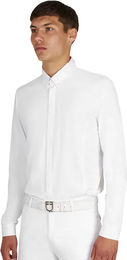 Produktbild von Equestro Reitshirt für Herren in Weiß Größe M