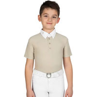 Produktbild von Equestro Reitshirt für Kinder in Beige Größe 14 Jahre