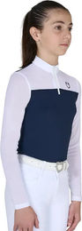 Equestro Reitshirt für Mädchen in Blau Größe 12 Jahre – Bild 1 von 1