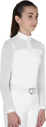 Equestro Reitshirt für Mädchen in Weiß – Bild 1 von 1