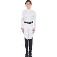 Produktbild von Equestro Reitshirt für Mädchen in Weiß Größe 8 Jahre