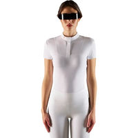 Produktbild von Equestro Reitshirt Polo Damen Weiß Größe S