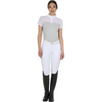Produktbild von Equestro Reitshirt Trainings-Reitpolo für Damen Grau XS wasserdicht