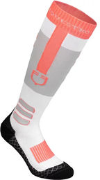 Produktbild von Equestro Reitsocken für Damen und Herren aus atmungsaktivem Funktionsstoff in Rosa oder Bunt Größe M