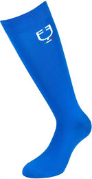 Produktbild von Equestro Reitsocken Italian Flag Unisex in Blau Bunt Größe L