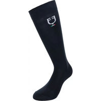 Produktbild von Equestro Reitsocken Stretch Kniestrümpfe Italian Flag Unisex