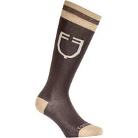 Produktbild von Equestro Reitsocken Unisex Braun XS