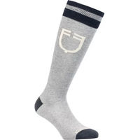 Produktbild von Equestro Reitsocken Unisex Grau XS