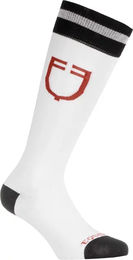 Produktbild von Equestro Reitsocken Unisex Weiß Größe S