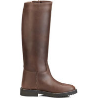 Produktbild von Equestro Reitstiefel aus Leder für Unisex in Braun Größe 39 mit atmungsaktiver Innenauskleidung