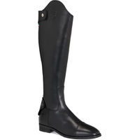 Produktbild von Equestro Reitstiefel aus Leder mit hinterem Reißverschluss Unisex Schwarz Größe M