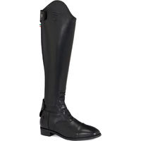 Produktbild von Equestro Reitstiefel aus Leder mit Schnürung und Reißverschluss Schwarz Unisex Größe 38 Large