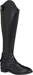 Produktbild von Equestro Reitstiefel aus Leder mit Schnürung und Reißverschluss Schwarz Unisex Größe 41 Short