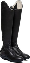 Produktbild von Equestro Reitstiefel aus Leder mit weicher XS Sportsohle in Schwarz für Unisex