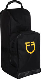 Produktbild von Equestro Reitstiefeltasche und Helmset aus Cordura wasserabweisend Schwarz Unisex