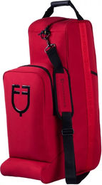 Produktbild von Equestro Reitstiefeltasche und Helmtasche aus Polyester in Rot für Damen und Herren