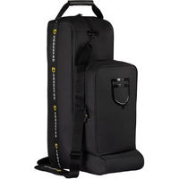 Produktbild von Equestro Reitstiefeltasche und Reithelmtasche Schwarz Unisex