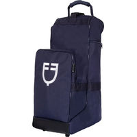 Produktbild von Equestro Reitstiefeltasche und Reitkappe Set Blau Unisex