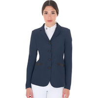 Produktbild von Equestro Reitturnierjacke für Damen in Blau Grösse M Sommerstoff