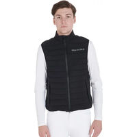 Produktbild von Equestro Reitweste für Herren aus winddichtem und wasserabweisendem Material Schwarz XS