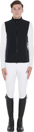 Produktbild von Equestro Reitweste für Herren Slim Fit ärmellos Schwarz Größe M