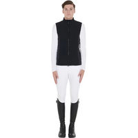 Produktbild von Equestro Reitweste für Herren Slim Fit ärmellos Schwarz XS