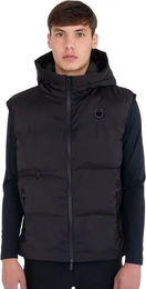 Equestro Ridertechnology Daunenweste mit Kapuze für Herren in Schwarz – Bild 1 von 1