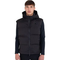Produktbild von Equestro Ridertechnology Daunenweste mit Kapuze für Herren in Schwarz