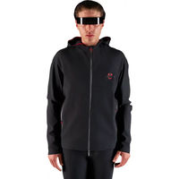 Produktbild von Equestro Ridertechnology Reit-Sweatshirt mit Kapuze und Reißverschluss für Herren in Schwarz XS