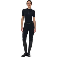 Produktbild von Equestro Ridertechnology Reitshirt Damen Schwarz wasserdicht Größe S