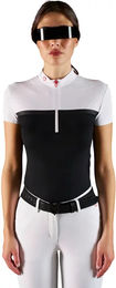 Produktbild von Equestro Ridertechnology Reitshirt Damen Weiß oder Schwarz Größe L