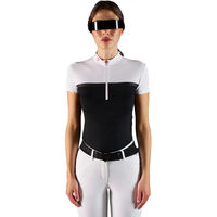 Produktbild von Equestro Ridertechnology Reitshirt Damen Weiß oder Schwarz Größe L