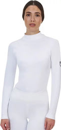 Produktbild von Equestro Ridertechnology Reitshirt für Damen in Weiß Größe XS