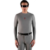 Produktbild von Equestro Ridertechnology Reitshirt für Herren in Rot und Grau Größe XL