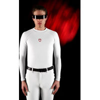 Produktbild von Equestro Ridertechnology Reitshirt für Herren in Weiß Größe M