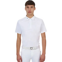 Produktbild von Equestro Ridertechnology Reitshirt Polo für Herren in Weiß Größe S