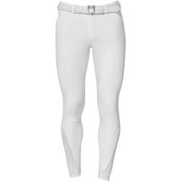 Produktbild von Equestro Ridertechnology Turnierhose Full Grip Reithose für Herren in Weiß Größe 44