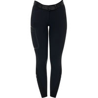 Produktbild von Equestro Ridertechnology Turnierhose Mid Grip Reithose Damen Schwarz Größe 36