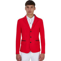 Produktbild von Equestro Ridertechnology Turnierjacket für Herren in Rot Größe 44