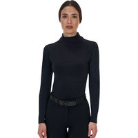 Produktbild von Equestro Ridertechnology UnterziehTrikot Reitshirt für Damen in Schwarz Größe M/L