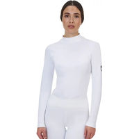 Produktbild von Equestro Ridertechnology UnterziehTrikot Reitshirt für Damen in Weiß Größe M/L