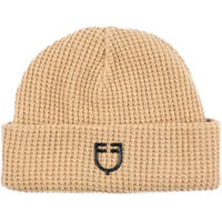 Produktbild von Equestro Rippmütze aus Wolle in Beige für Damen und Herren