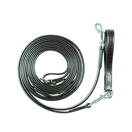 Produktbild von Equestro Rückholzwinge aus Leder in Schwarz für Warmblut