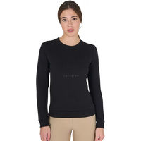 Produktbild von Equestro Rundhals-Sweatshirt Damen Schwarz Baumwolle XL
