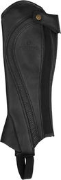 Produktbild von Equestro Salisbury Minichaps aus Leder Schwarz Unisex Größe S