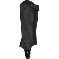 Produktbild von Equestro Salisbury Minichaps aus Leder Schwarz XXL