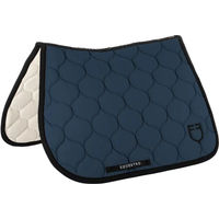 Produktbild von Equestro Satteldecke für Pferde Onion Jersey Black Line in Schwarz und Blau