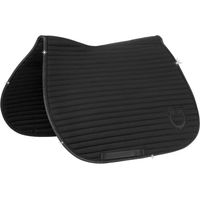 Produktbild von Equestro Satteldecke für Pferde Stripe Schwarz