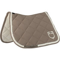 Produktbild von Equestro Satteldecke für Ponys aus Baumwolle in Beige