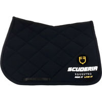 Produktbild von Equestro Satteldecke Scuderia Full Schwarz für Warmblut